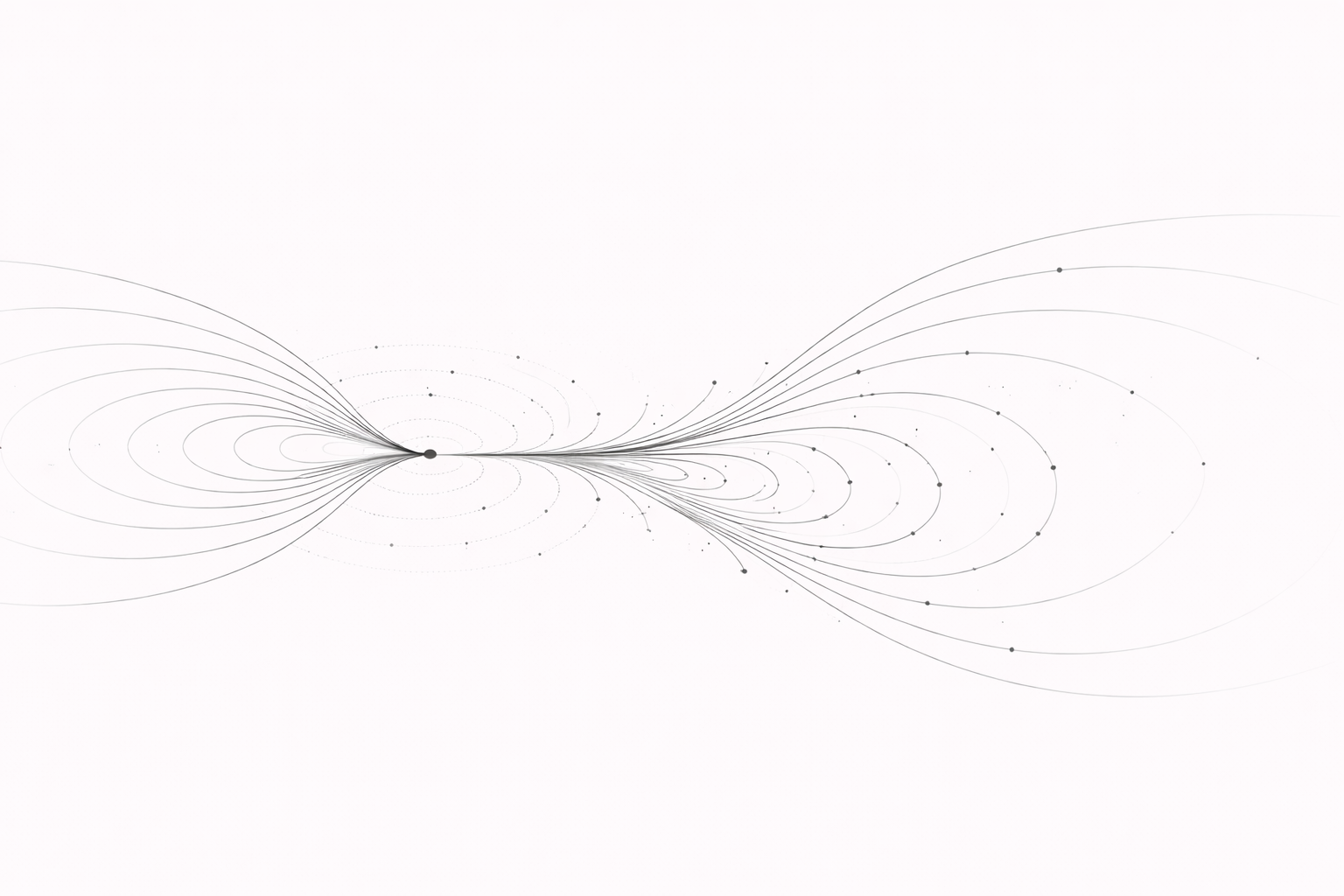 Instability emerging from a distorted equilibrium where small deviations amplify and trajectories diverge within a physical system